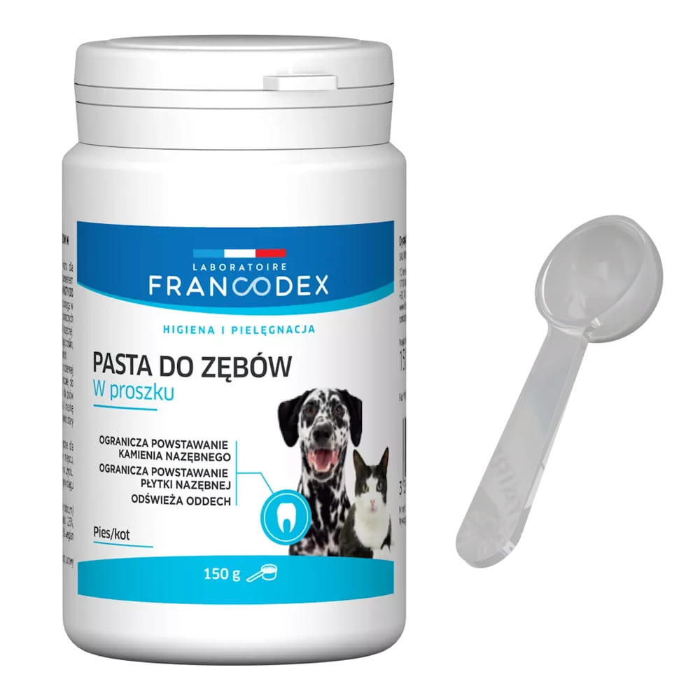 Francodex Pasta Do Zębów w Proszku dla Psa i Kota 150g